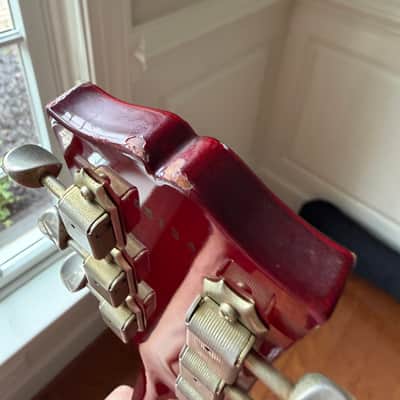 1995 Orville by Gibson Les Paul Junior Double Cut - Cherry Red image 21