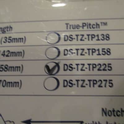 Pair of 10 Count Packages of DW Tunerz 2 & 1/4” (58mm) Chrome Tension Rods - True Pitch 10 / DS-TZ-TP225 image 8