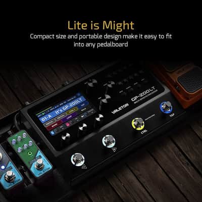 Valeton GP-200LT Multi Effects Pedal Multi Effects Processor Guitar Effects Pedal Bass Pedal Amp Modeling IR Cabinets Simulation Multi-Effects with FX Loop MIDI I/O Stereo OTG USB Audio Interface image 3