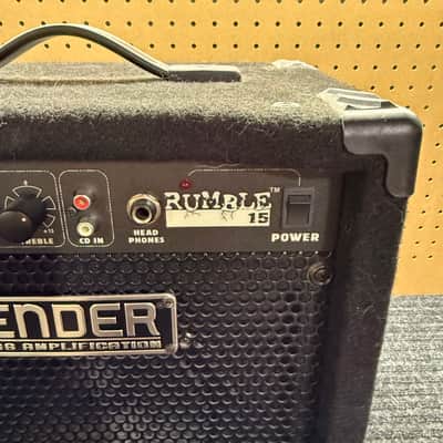 Fender Rumble 15 15-Watt 1x8" Bass Combo - Black Bild 3