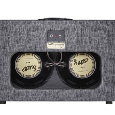 Supro 1799 Black Magick 2 x 12 Guitar Cabinet image 2