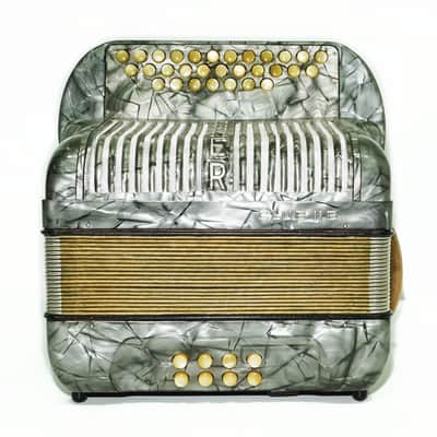 Hohner Club llB Diatonic Squeezebox, German Button Accordion, Harmonika Original Straps 2334, Wonderful sound! image 3
