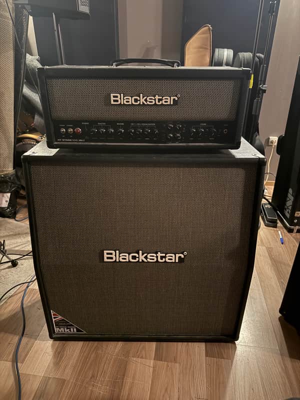 Demi-stack Blackstar HT Stage 100 MKII + HT V412 MKII-A — état casi-neuf image 1