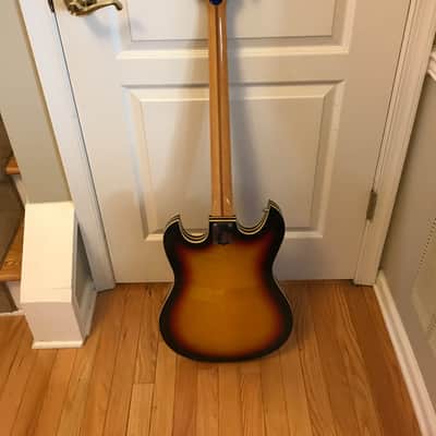 Kent Model 743 Bass Guitar  1966-1967 "Sunburst" image 8