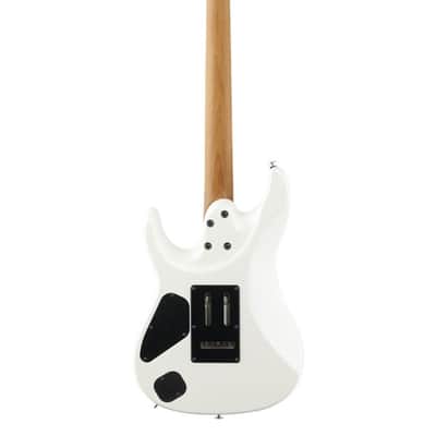Ibanez Prestige AZ2402 Electric Guitar with Case Pearl White Flat image 5