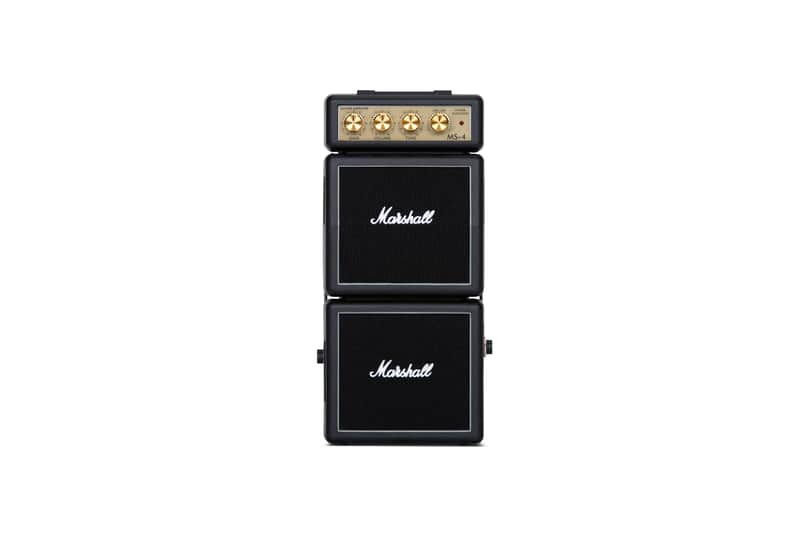 Marshall MS-4 1-watt Battery-powered Micro Stack - Black image 1