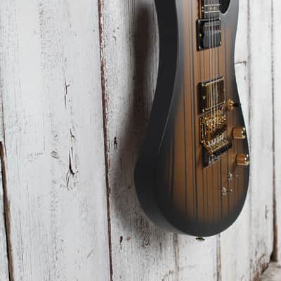 Schecter Synyster Gates Custom-S Electric Guitar Satin Gold Burst Finish image 9