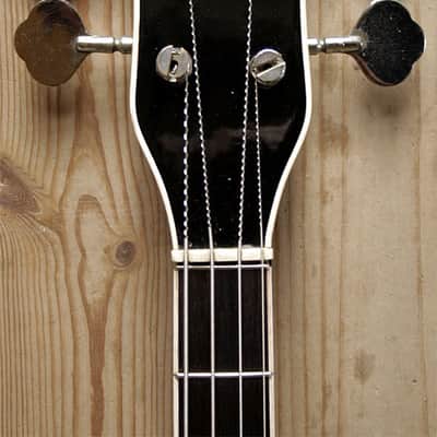 EXTREMELY RARE VINTAGE 60s MIGMA FLORENTINE THINLINE SEMI AKUSTIK BASS GUITAR image 3
