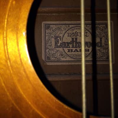 Ernie Ball Earthwood Acoustic Bass 1972 Natural image 4