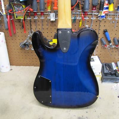 G&L ASAT Bass - Playing Project - USA Made 1995 Blueburst image 2