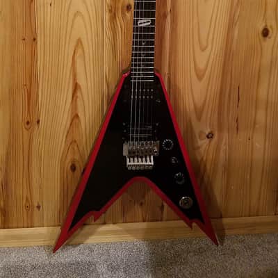 Dean Razorback V 2007 Black And Red image 2