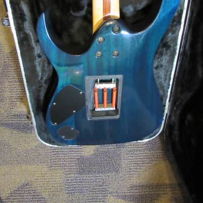Ibanez RG520QS 1998 Transparent Blue image 8