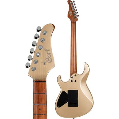 Cort G300 Pro Electric Guitar Regular Metallic Gold image 4