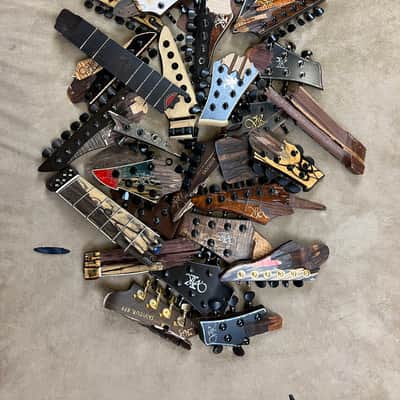 ViK Custom Guitar Parts - Mostly broken headstocks image 5