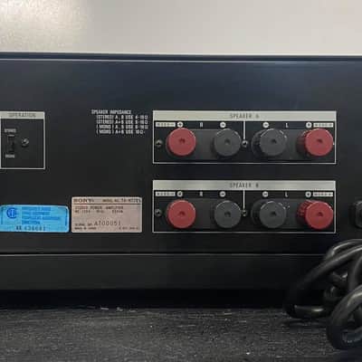 Sony TA-N77ES Stereo Power Amplifier. Pro Serviced! image 10