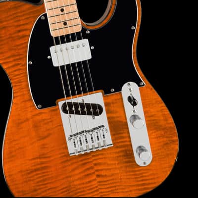 Squier Affinity Series Telecaster FMT SH Maple Fingerboard Black Pickguard Mocha image 4