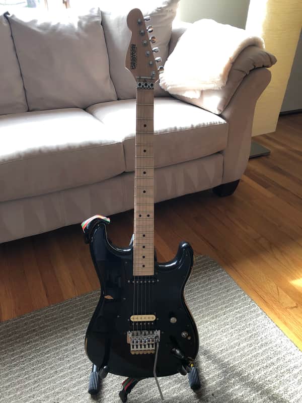 Chubtone Guitars #55 Black with Foyd Rose H-S Black image 1