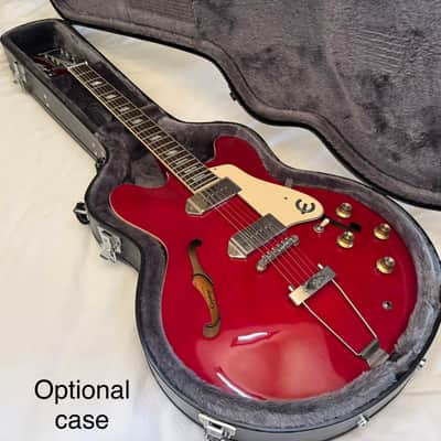 2012 Epiphone Casino - Last of the Made in Korea (MIK) Casinos - Cherry - Free Pro Setup - 5.9 lbs image 23