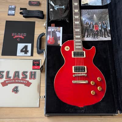 Gibson Slash Signature Les Paul Standard Limited 4 Album 2022 - Translucent Cherry image 9