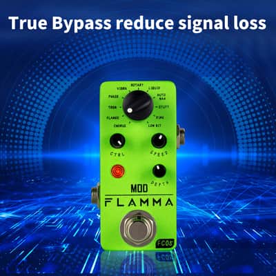 Mini Modulation Guitar Effects Pedal – Chorus, Flanger, Tremolo, Phaser & Vibrato image 5