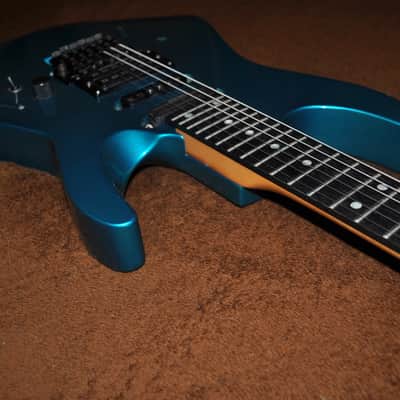 Kramer Proaxe Deluxe 1989 Metallic Blue image 21