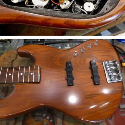 FENDER Jazz Bass JBR-1000 MH Active 1990 - MBR Walnut - Japan Import image 11