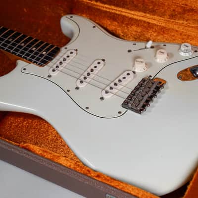 1959 Fender Stratocaster White Refin Vintage Electric Guitar w/HSC image 4