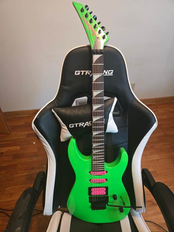 Jackson X Series DK3XR HSS Dinky 2021 - Present - Neon Green image 1