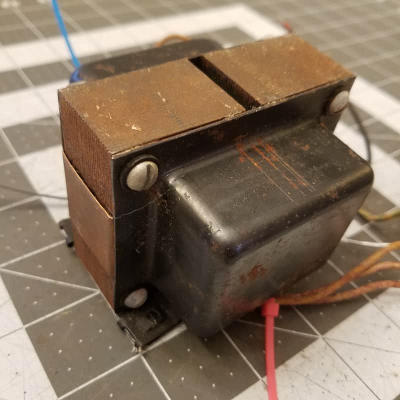 Woodward Schumacher 68W021 82P65A Transformer 235-0-235 / 6.3 / 12.6 V  Vintage Power 25V  Tested Tube Amp Project 1961 image 1