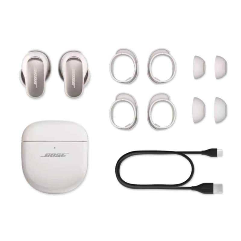 Bose QuietComfort Ultra Wireless Noise Cancelling Earbuds, Bluetooth Noise Cancelling Earbuds with Spatial Audio and World-Class Noise Cancellation Bundle with Green Extreme Portable Charger image 1