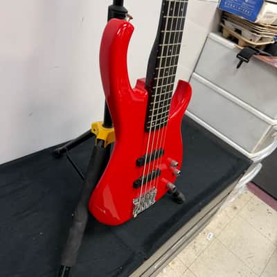 Vintage Modulus Quantum V 5-String Active Electric Bass Guitar Carbon Fiber Neck with Original Case 1989 image 12