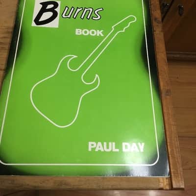 Burns The Burns Book by Paul Day (1990, Paperback) Guitars Basses Amps. Bold Strummer image 1