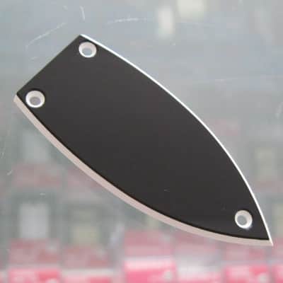 Gretsch 0422 Standard Black Truss Rod Cover 0060898000 image 1