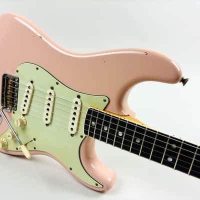 Fender Custom Relic Stratocaster 1965. Let's Play House. 2010 - Shell Pink image 1