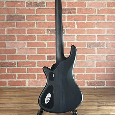 Schecter Stiletto Studio 5 Electric Bass - See-Thru Black Satin image 9
