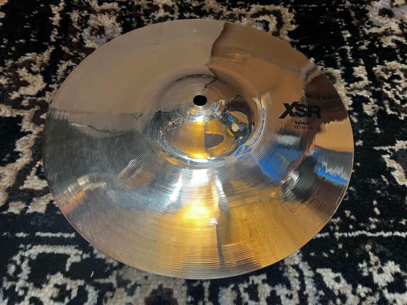 Sabian 12" XSR Splash Cymbal - Brilliant image 1