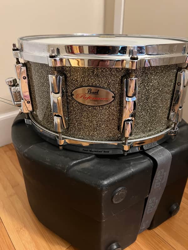 Pearl RF1465S/C194 Reference 14x6.5" Snare Drum 2005 - 2021 - Granite Sparkle image 1