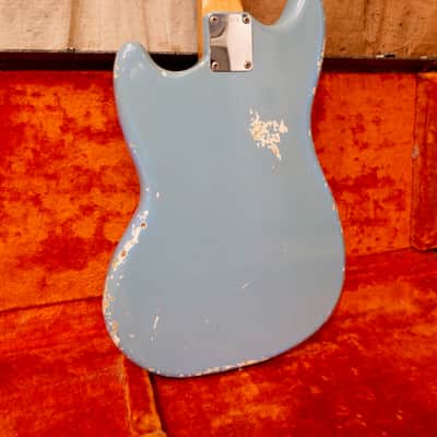 Fender Musicmaster II 1965 - Blue image 8