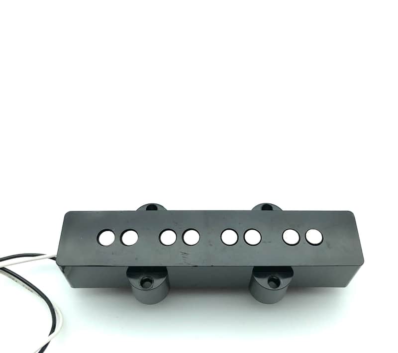 Jazz J-Bass Style Pickup w/Cover & Hardware Black image 1