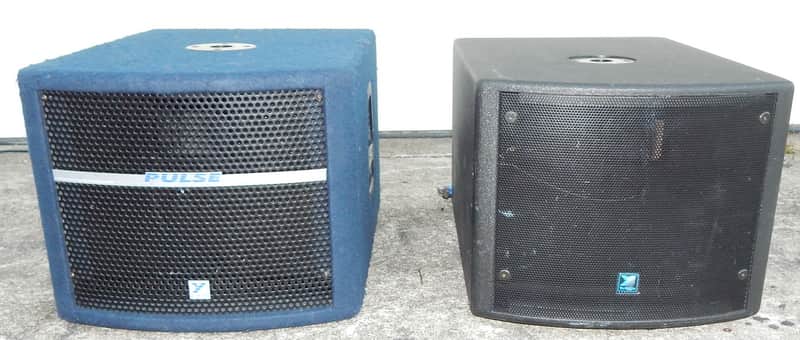 Yorkville PS110P and NX200S powered subwoofers pair image 1
