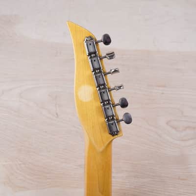 Tokai Blazing Fire Talbo Reissue SSS MIJ 1990's Metallic Red Seymour Duncan HHH Pickups Made in Japan w/ Bag image 21