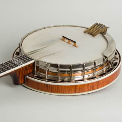Deering Banjo Company  John Hartford 24 fret Model made for, owned and played by John Hartford 5 String Resonator Banjo (1982), ser. #1702, original black rigid foam case. image 18