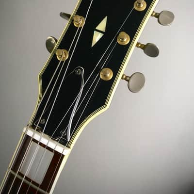 Vintage 1969 Matsumoku MIJ Aspen Single Cut Les Paul Piano Black LP Aged Gold HSC 7.1 lb image 12