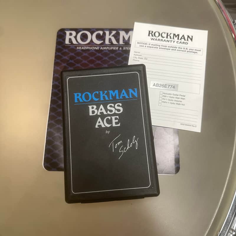Rockman BA Bass Ace Headphone Amp 2010s - Black image 1