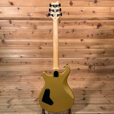 PRS SE CE 24 Standard Satin Electric Guitar - Metallic Gold image 5