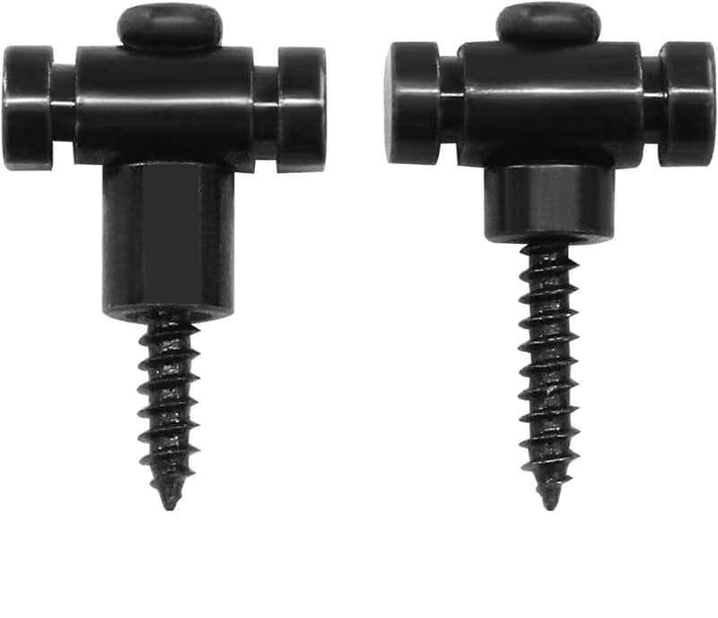 Immagine 2Pcs Black Roller String Guides String Trees, Guide Replacement Part - 1