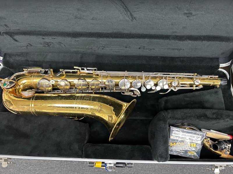 H&A Selmer Bundy Tenor Sax 60's Era - Brass Lacquer image 1