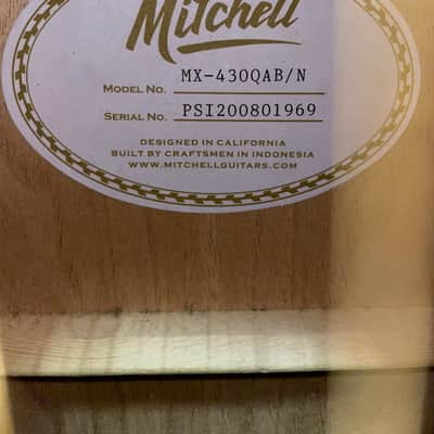 Mitchell MX-430QAB/N 2020s Natural Gloss image 4