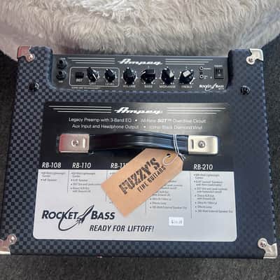 Ampeg RB-110 Rocket Bass 50-Watt 1x10" Bass Combo 2021 - Present - Blue Check image 2