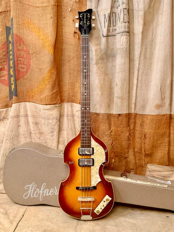 Hofner 500/1 Cavern Bass Vintage '61 Reissue Circa 1998 - Sunburst image 1